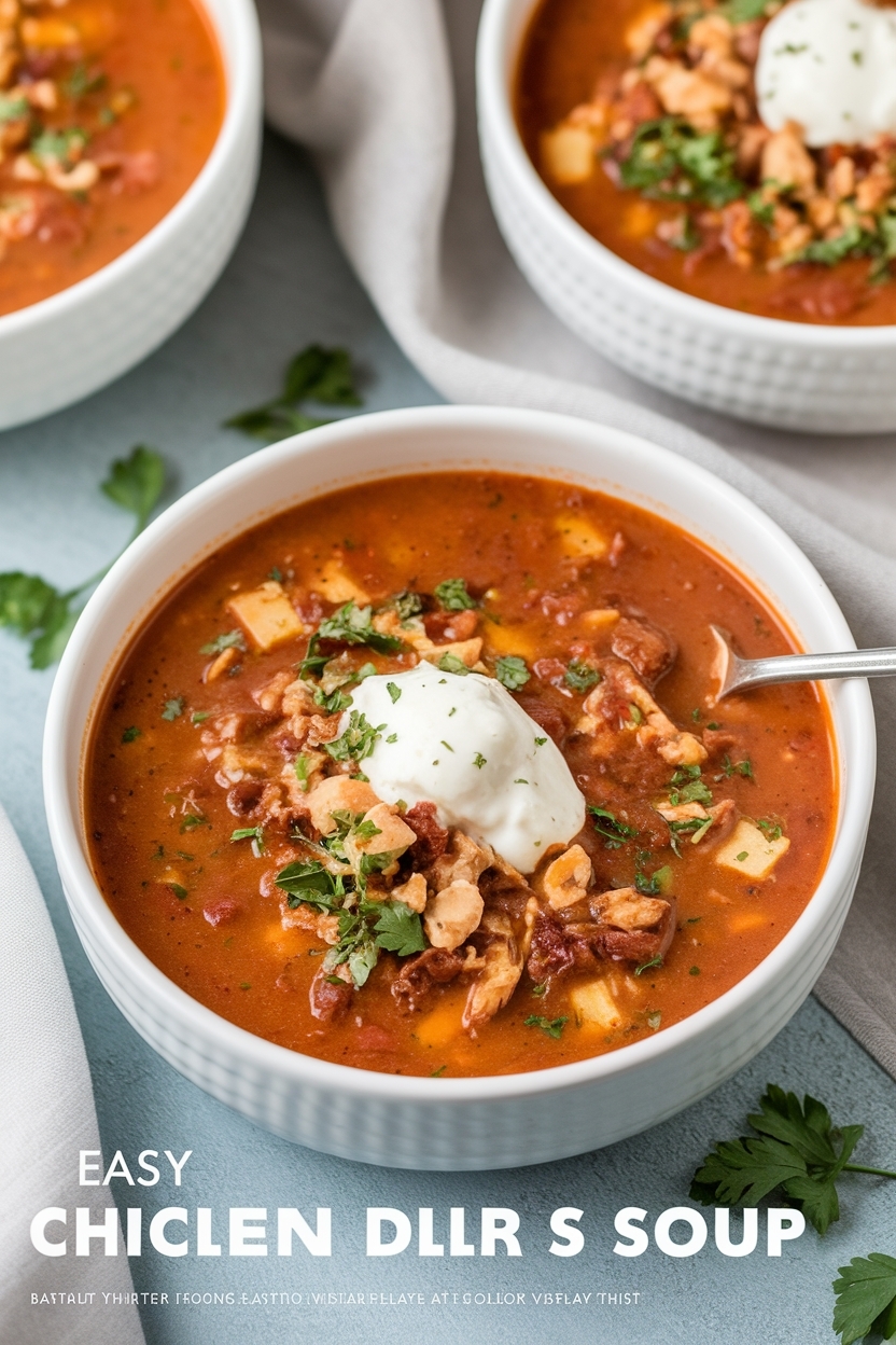 chicken lasagna soup