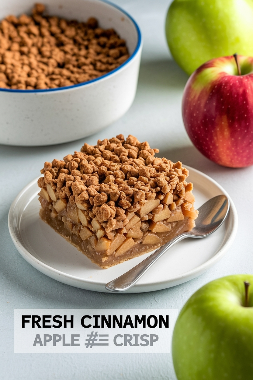 cinnamon apple crisp