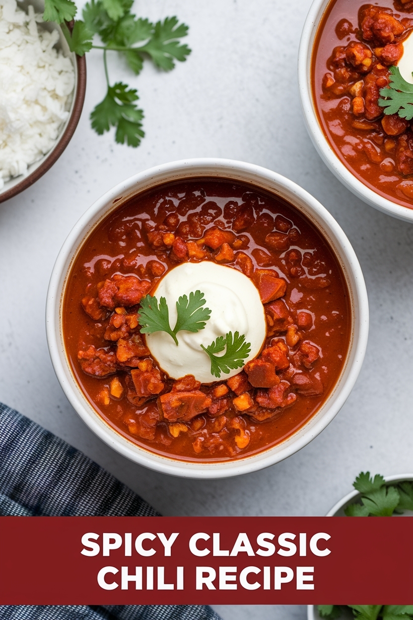 classic chili recipe