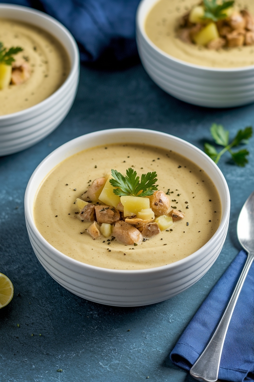 creamy loaded potato soup