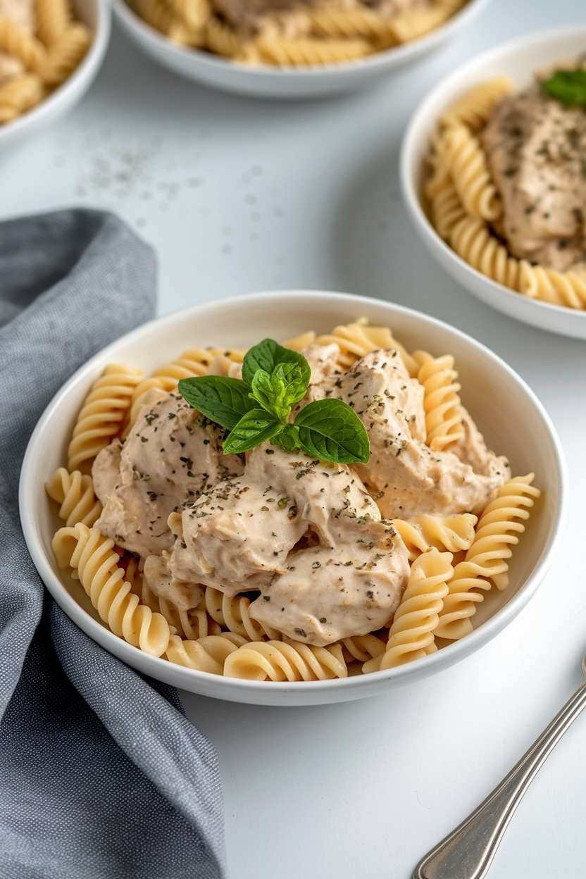 creamy tuscan chicken pasta