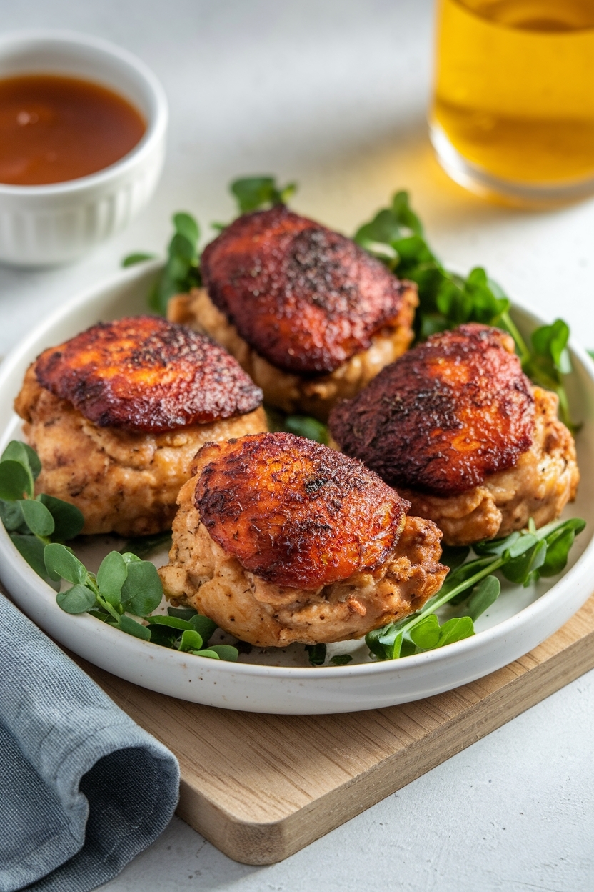 crispy baked chicken thighs