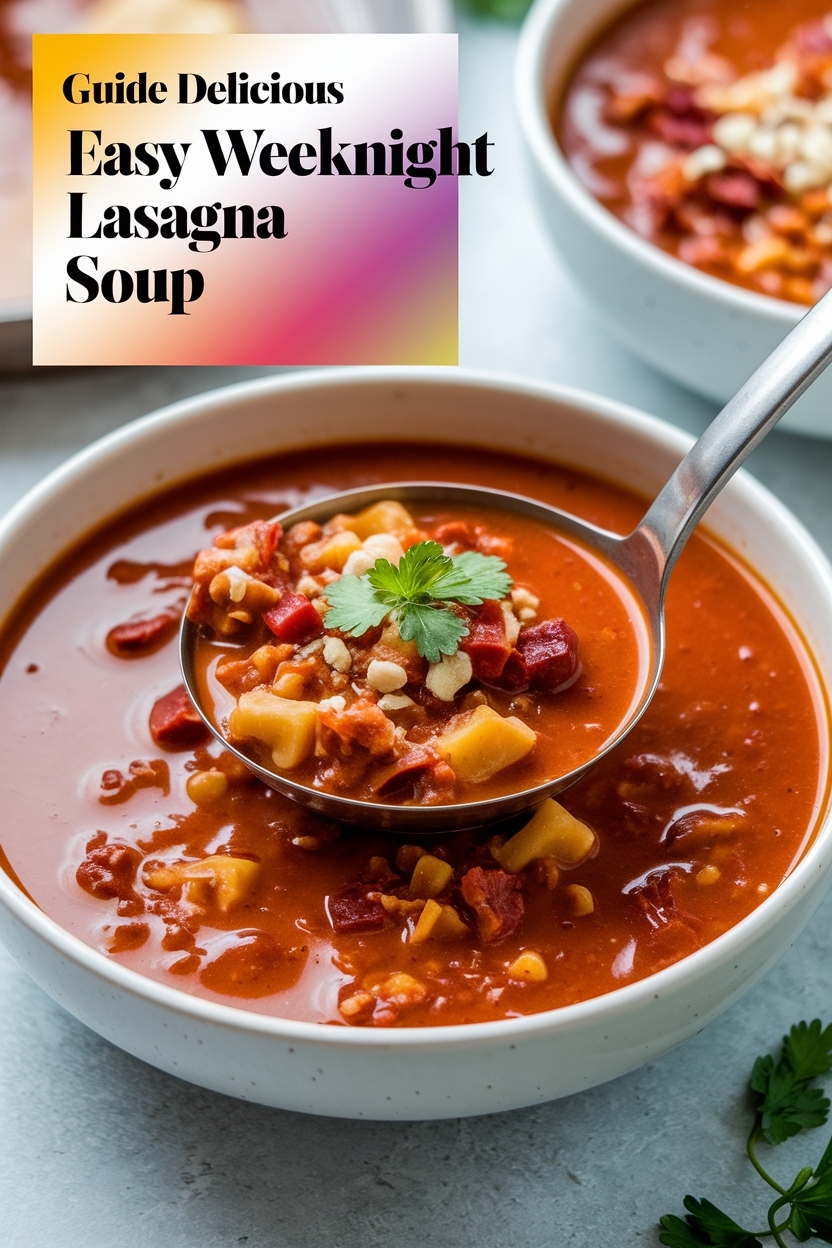 lasagna soup