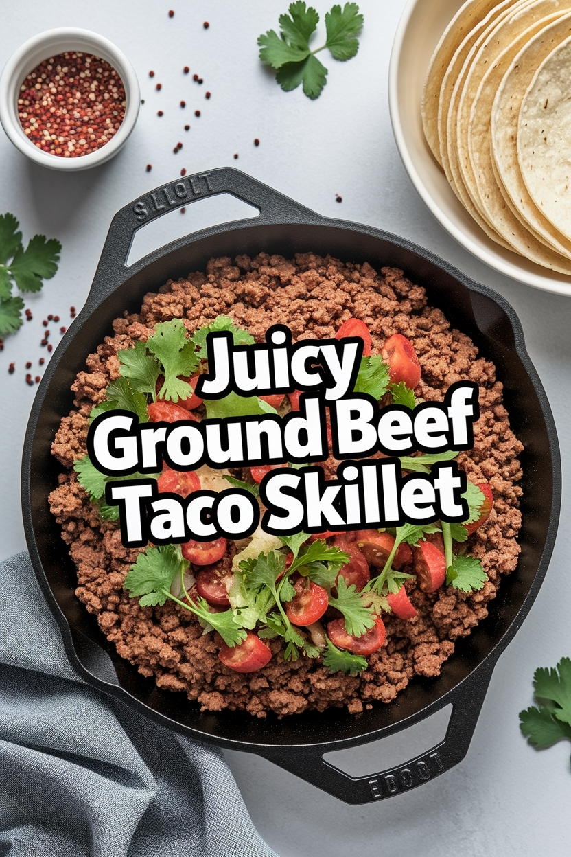 ground beef taco skillet