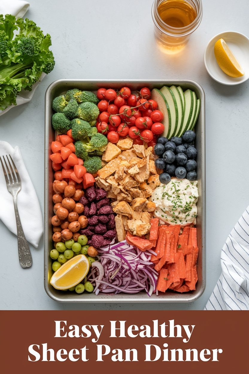 healthy sheet pan dinner