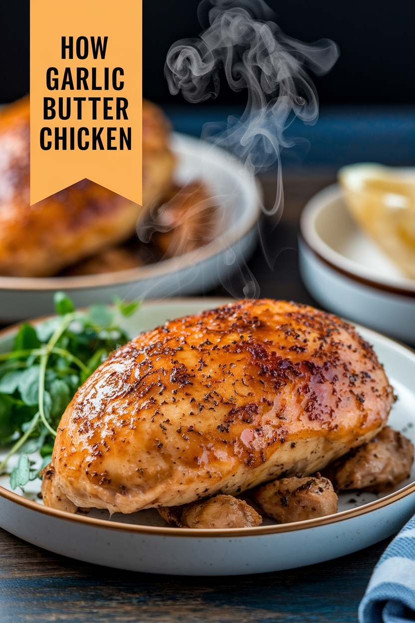 garlic butter chicken - Extra Photo