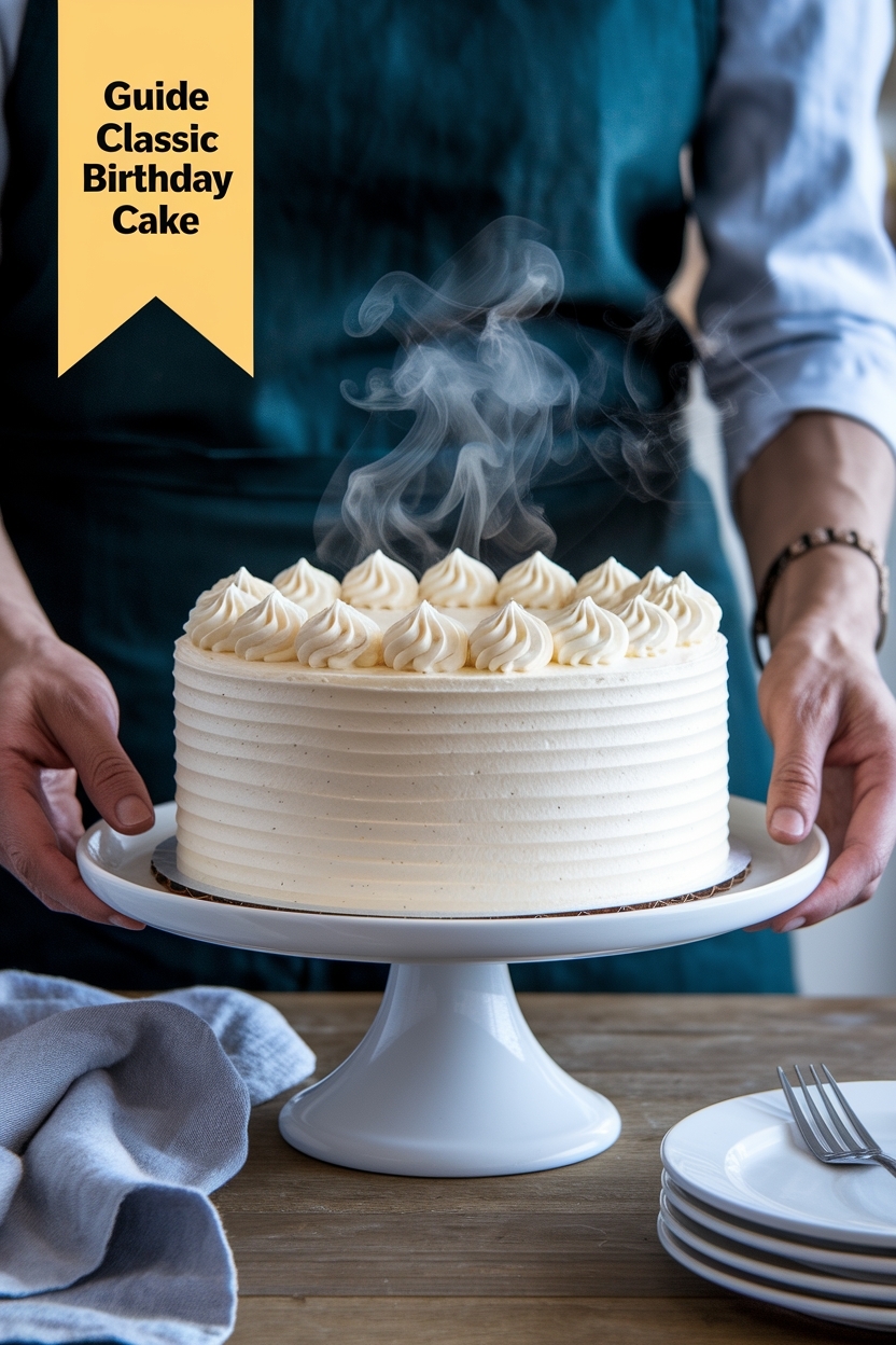 classic birthday cake