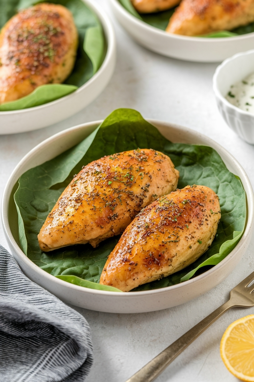 garlic butter chicken - Extra Photo