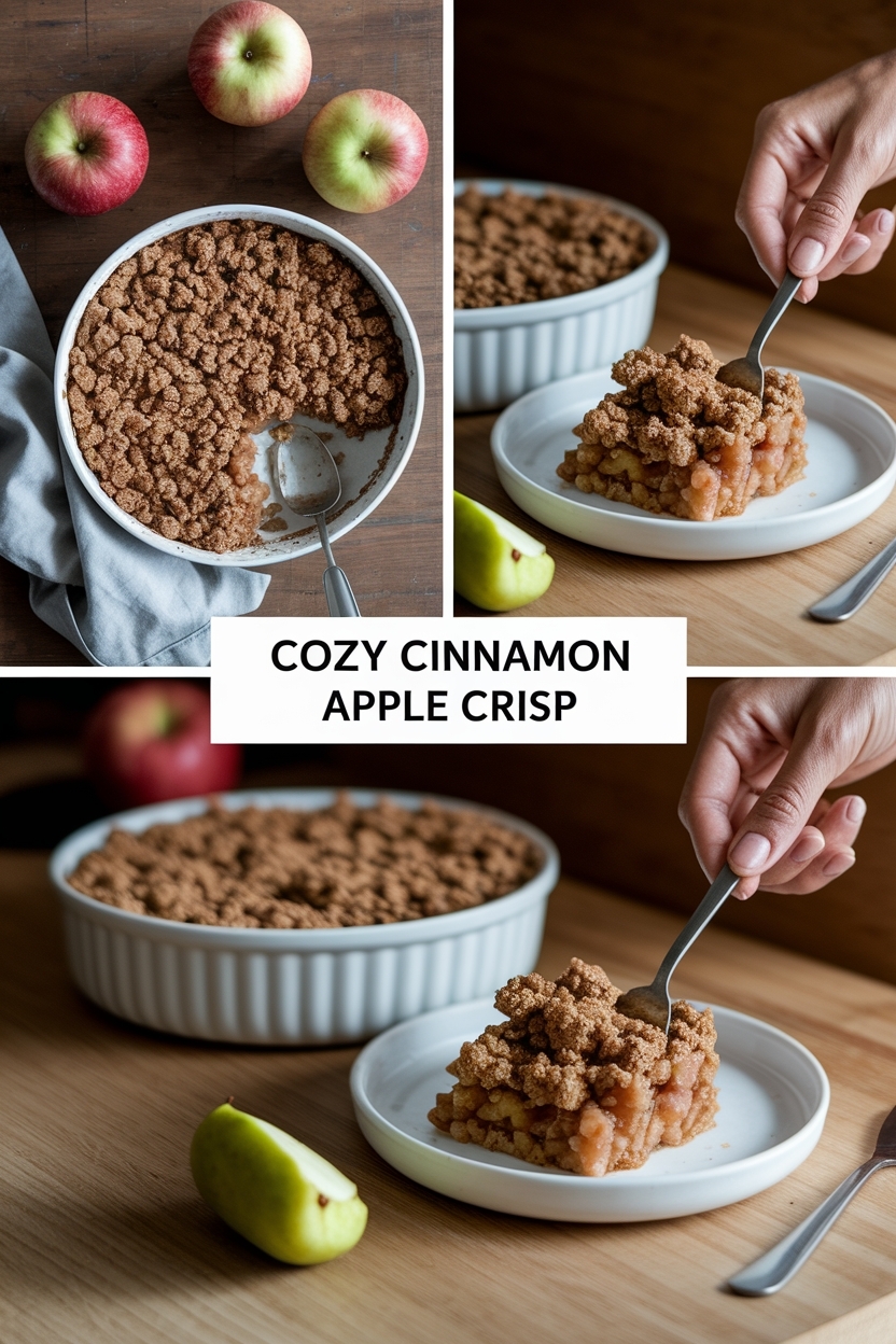 cinnamon apple crisp
