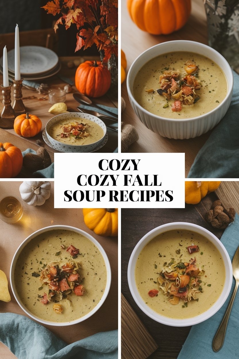 cozy fall soup recipes