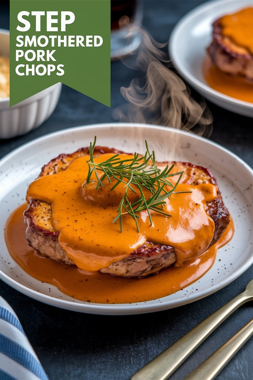 smothered pork chops