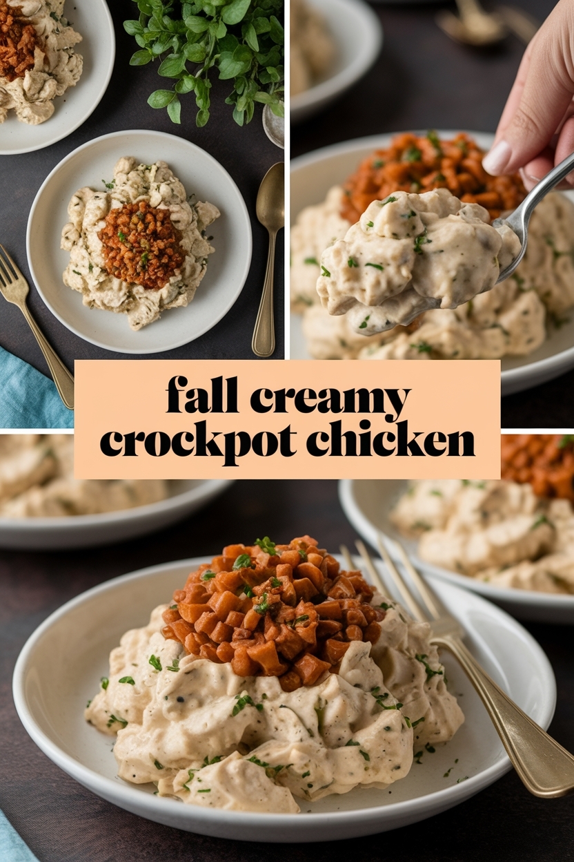 creamy crockpot chicken