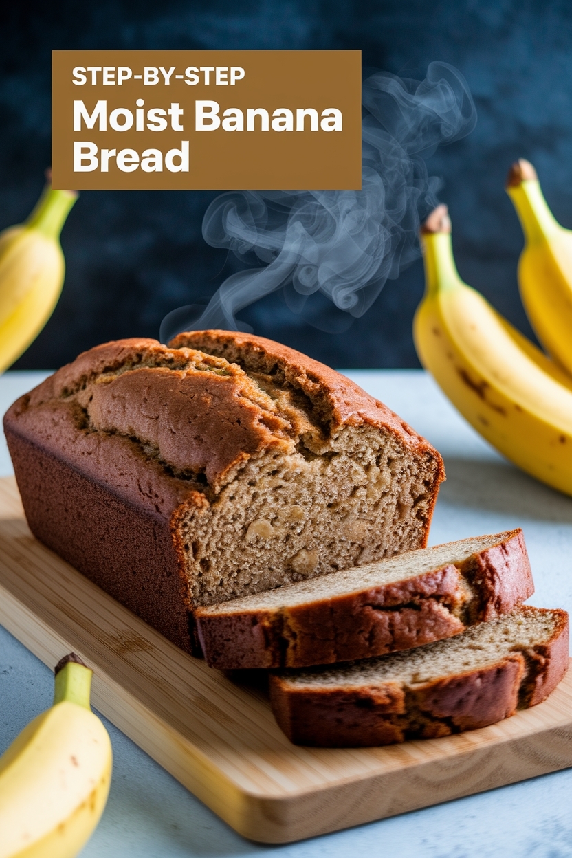 moist banana bread - Extra Photo