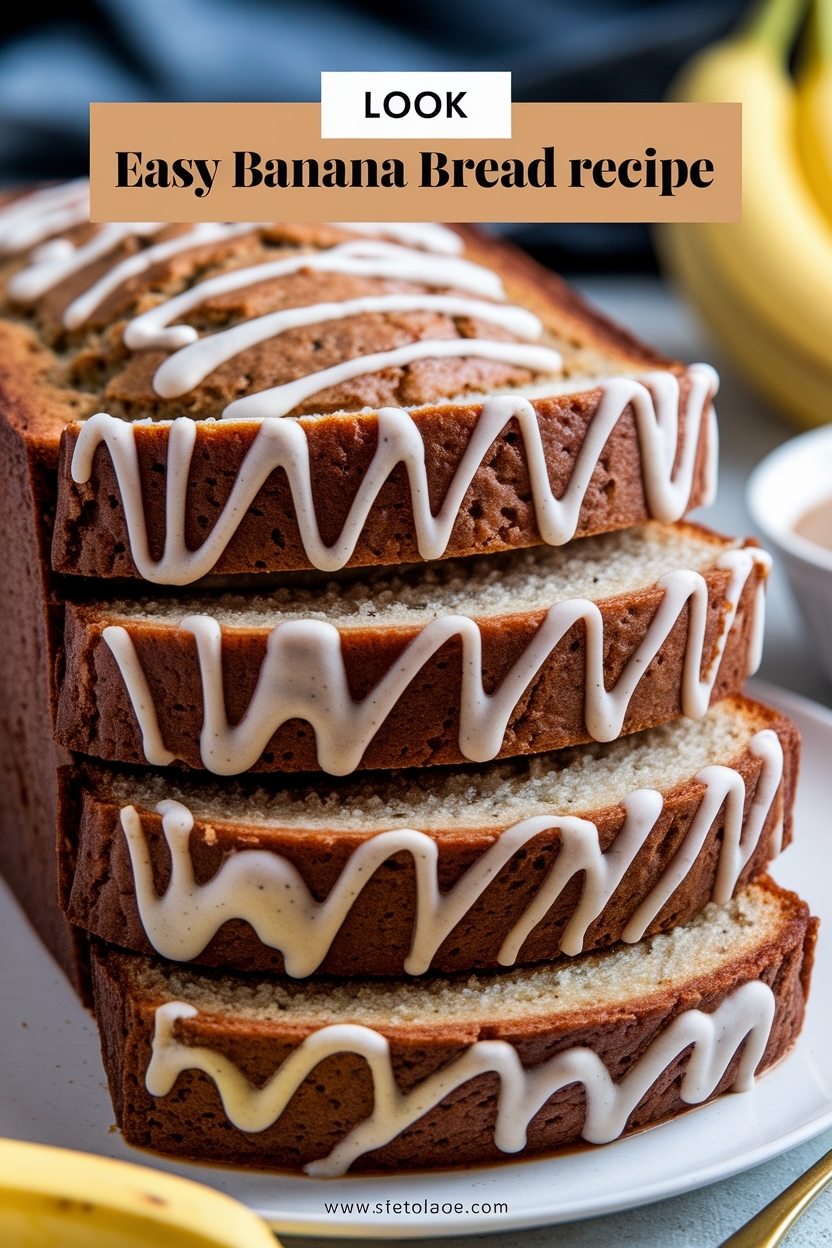 easy banana bread recipe - Extra Photo