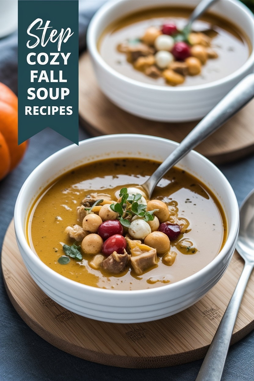cozy fall soup recipes