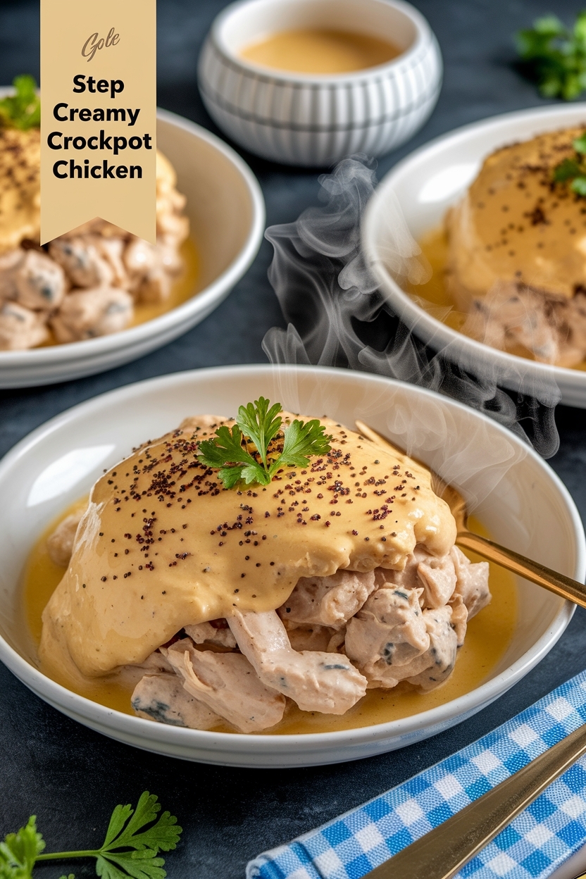 creamy crockpot chicken