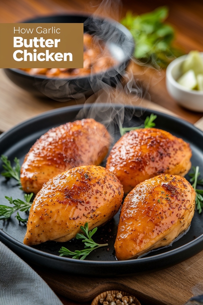 garlic butter chicken - Extra Photo