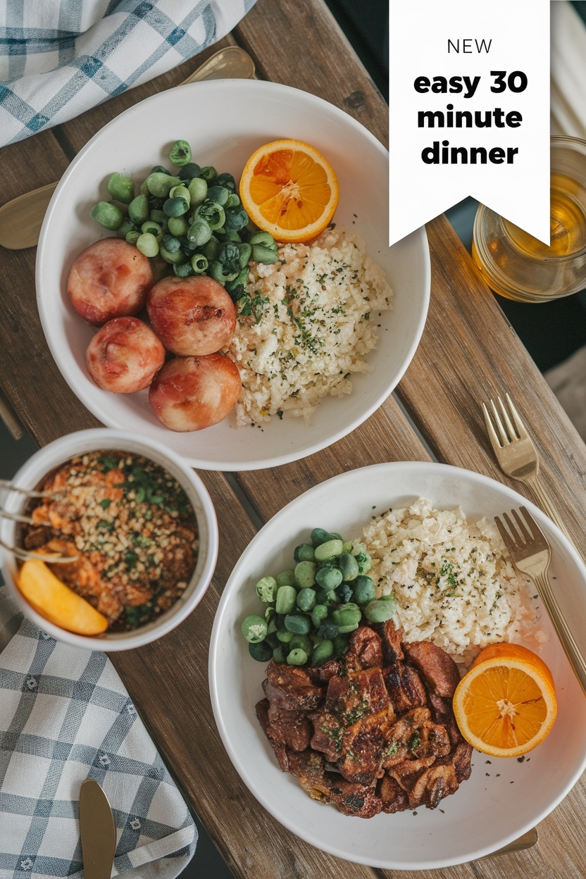 easy 30 minute dinner
