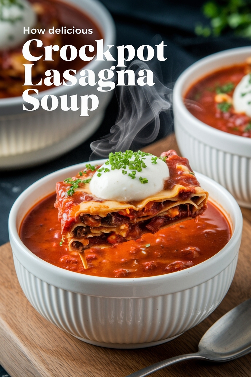 crockpot lasagna soup