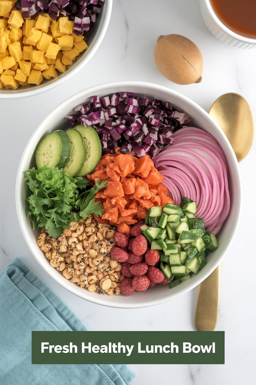 healthy lunch bowl