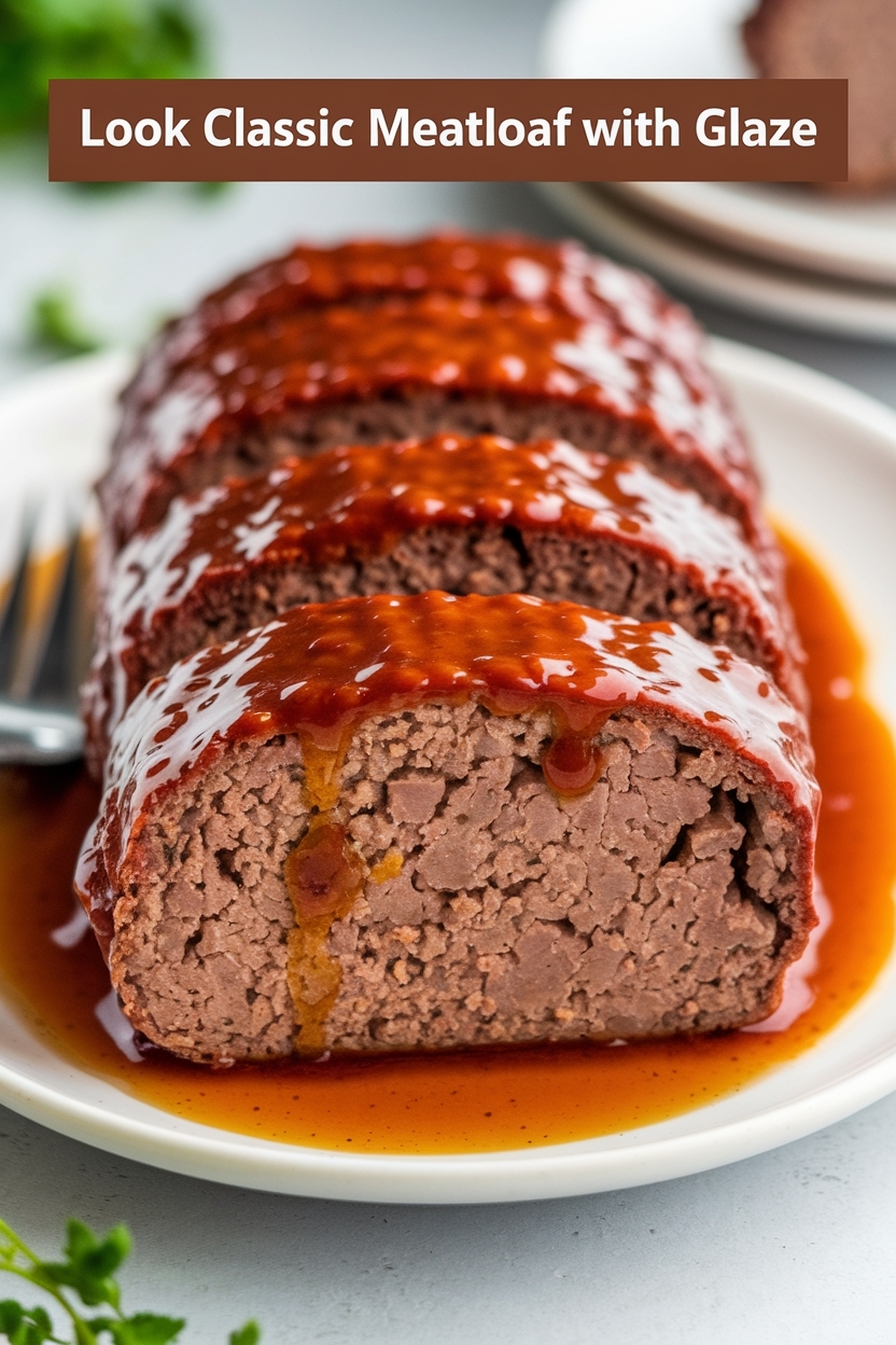 classic meatloaf with glaze