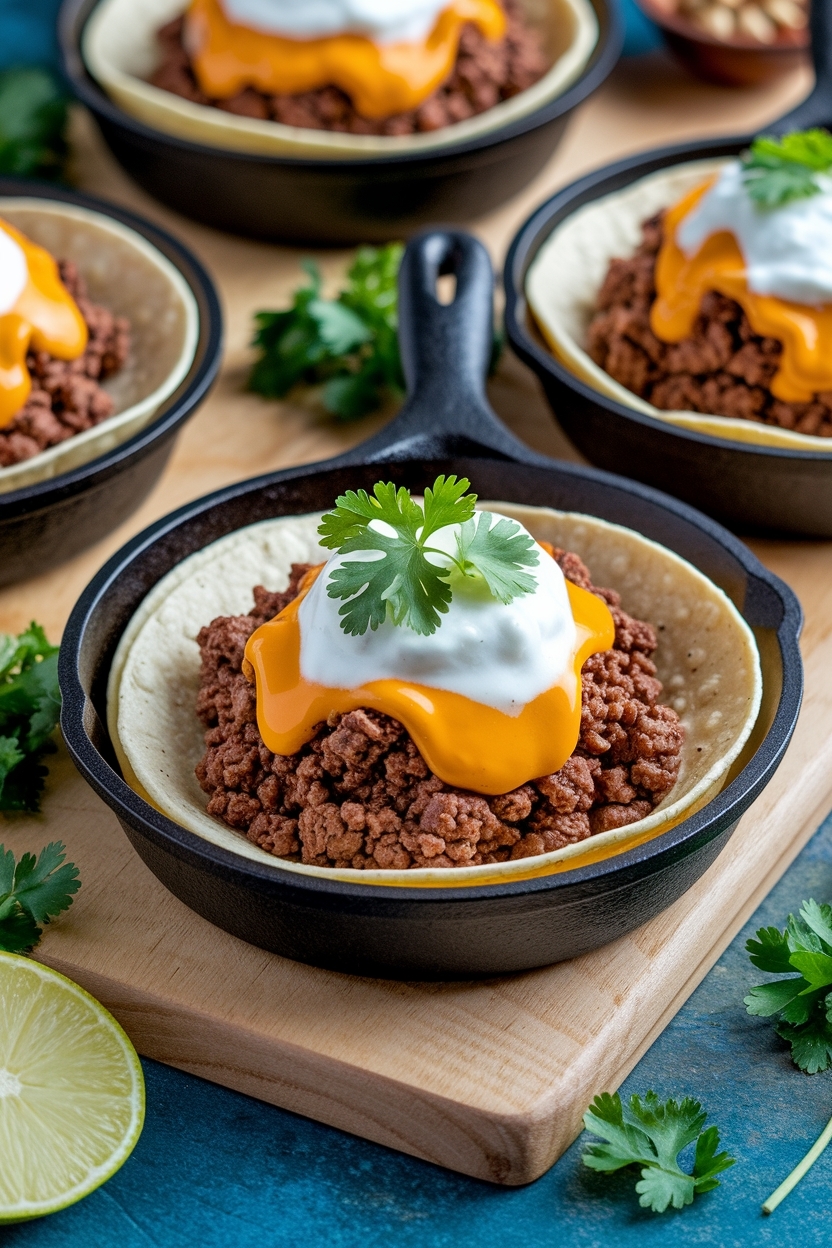ground beef taco skillet