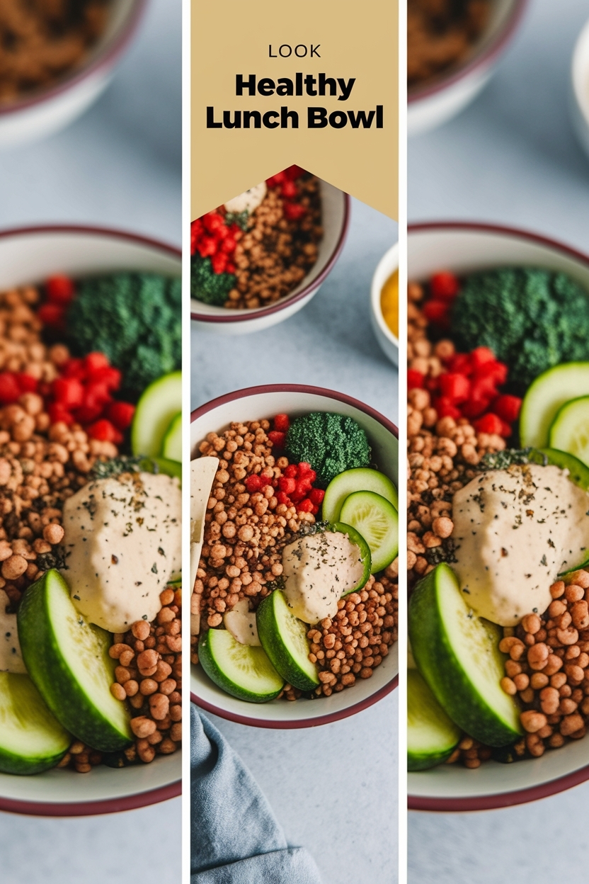 healthy lunch bowl - Extra Photo