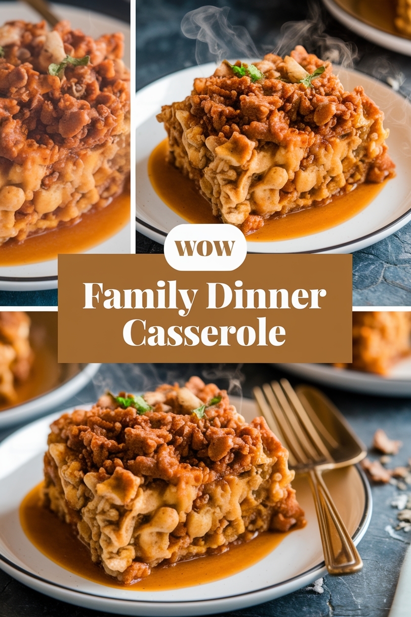 family dinner casserole