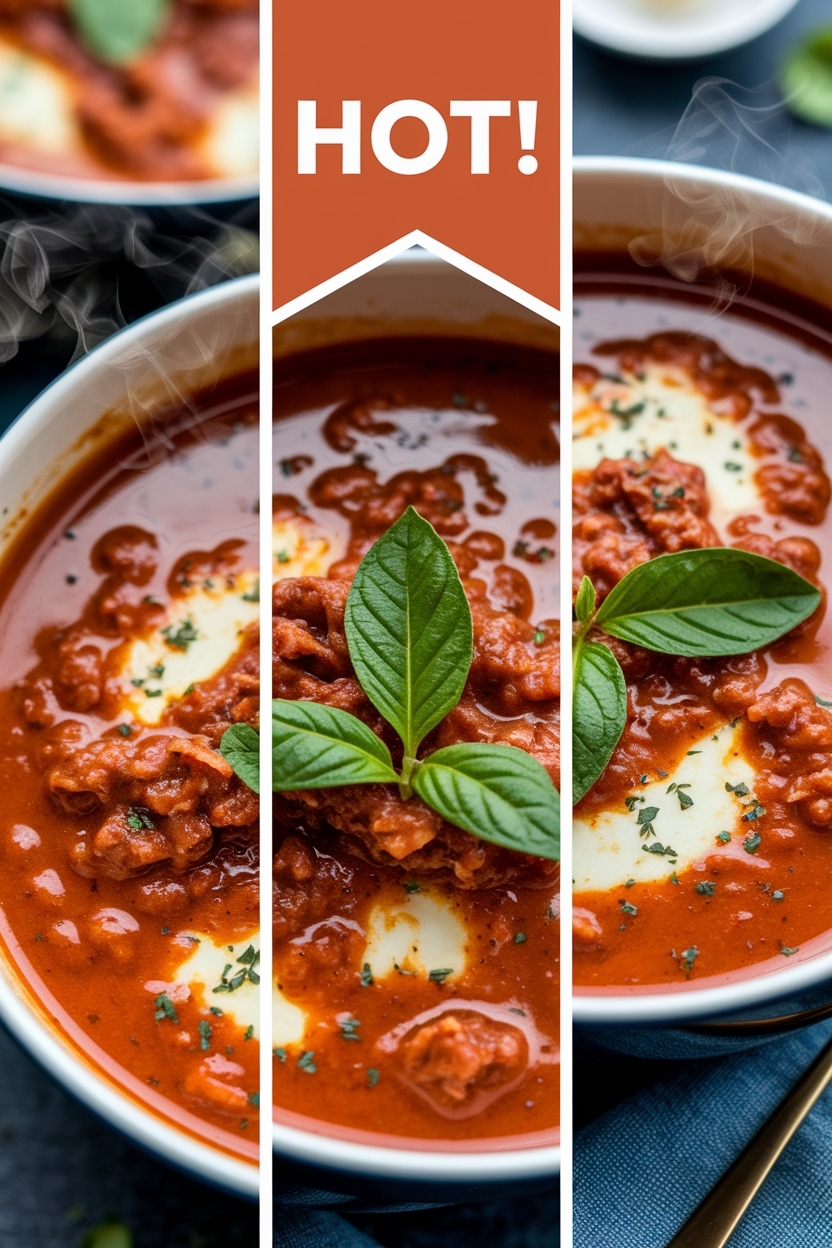 vegetarian lasagna soup