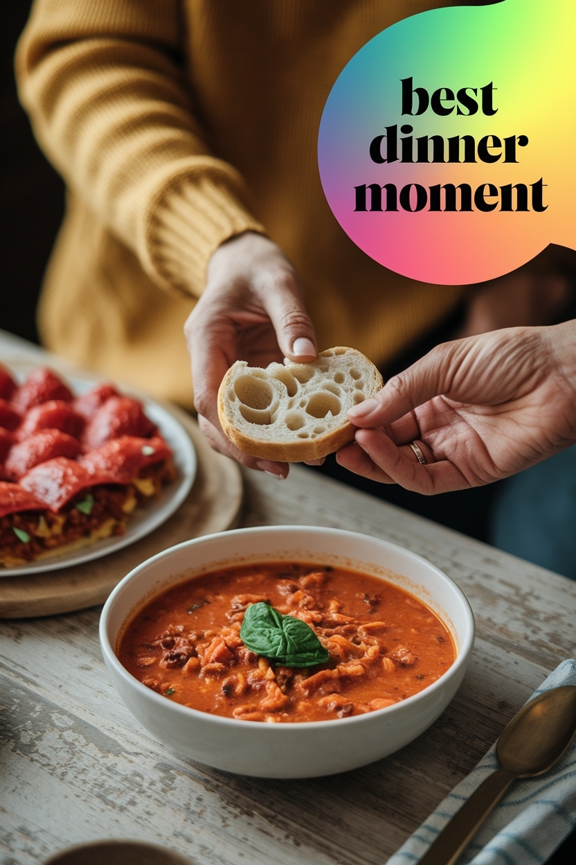 easy weeknight lasagna soup