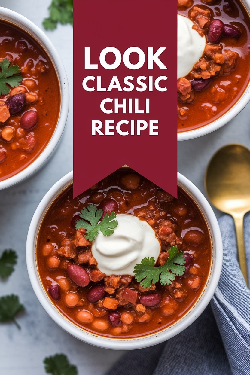 classic chili recipe