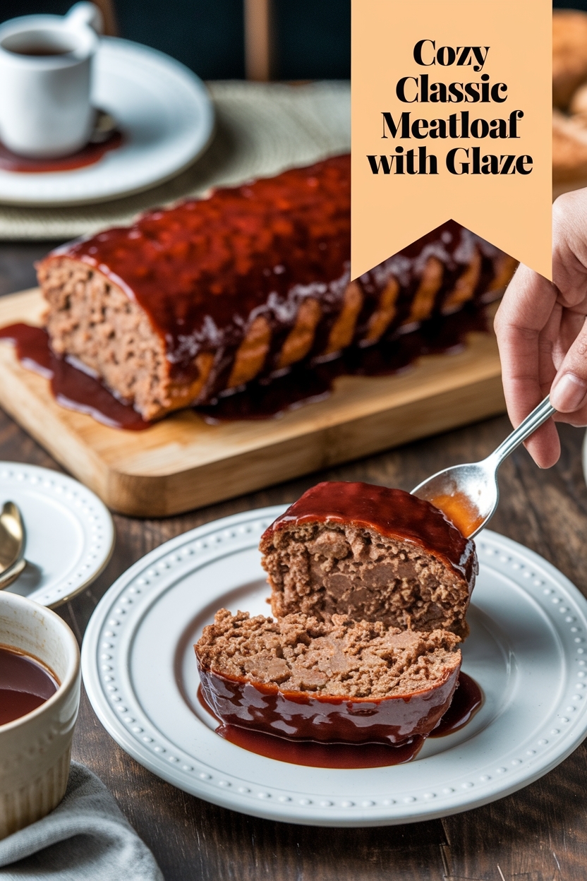 classic meatloaf with glaze
