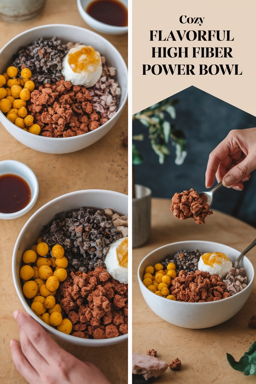 flavorful high fiber power bowl