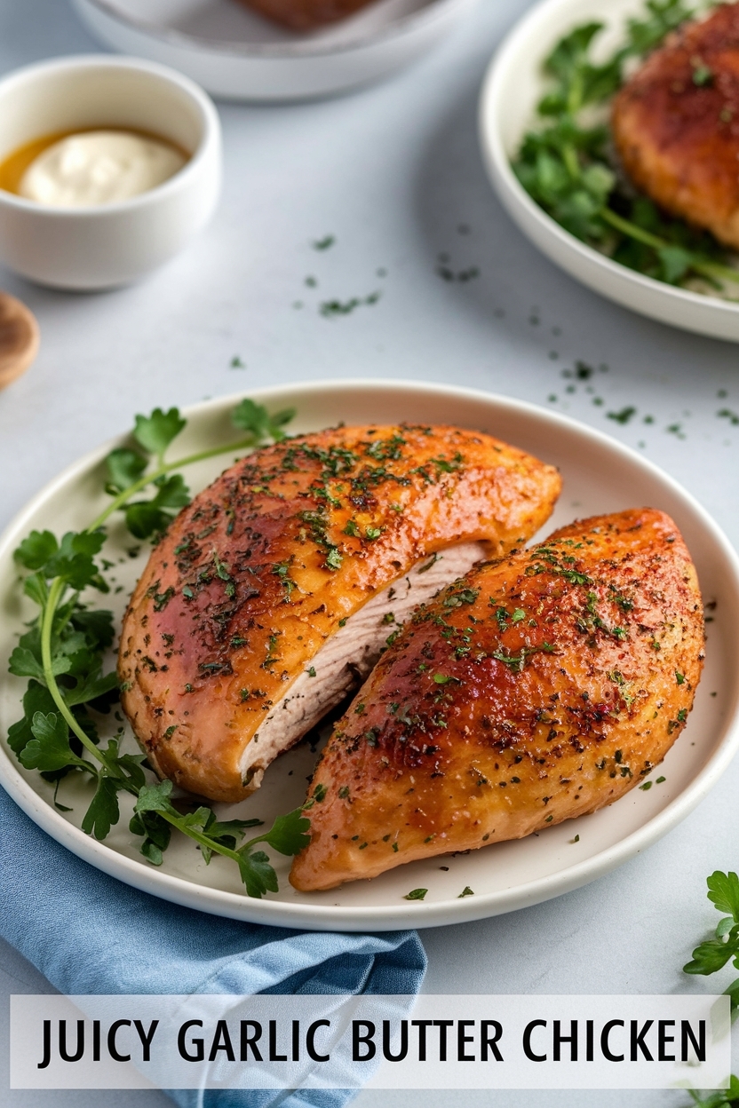 garlic butter chicken - Extra Photo
