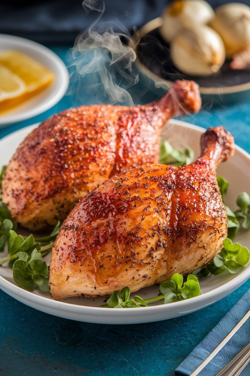 baked honey garlic chicken