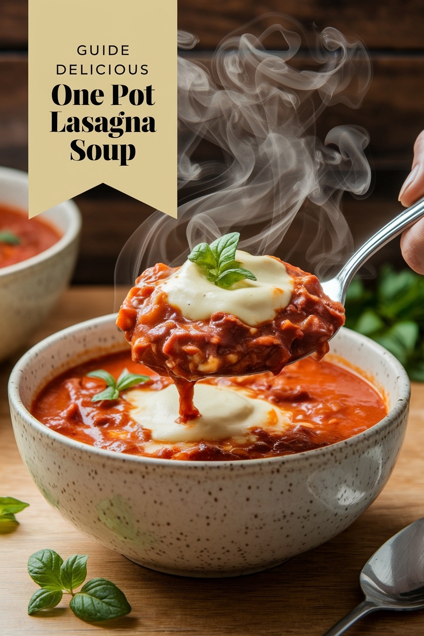 one pot lasagna soup