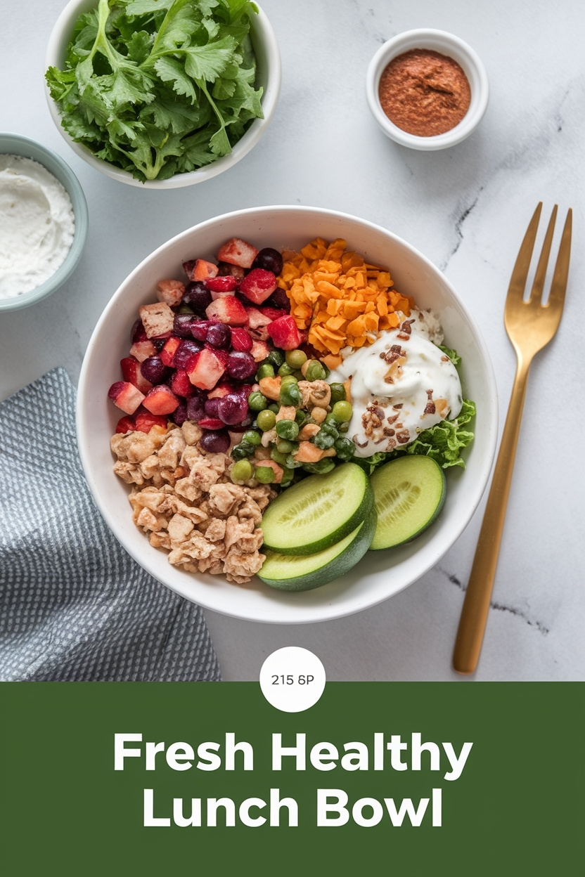 healthy lunch bowl - Extra Photo