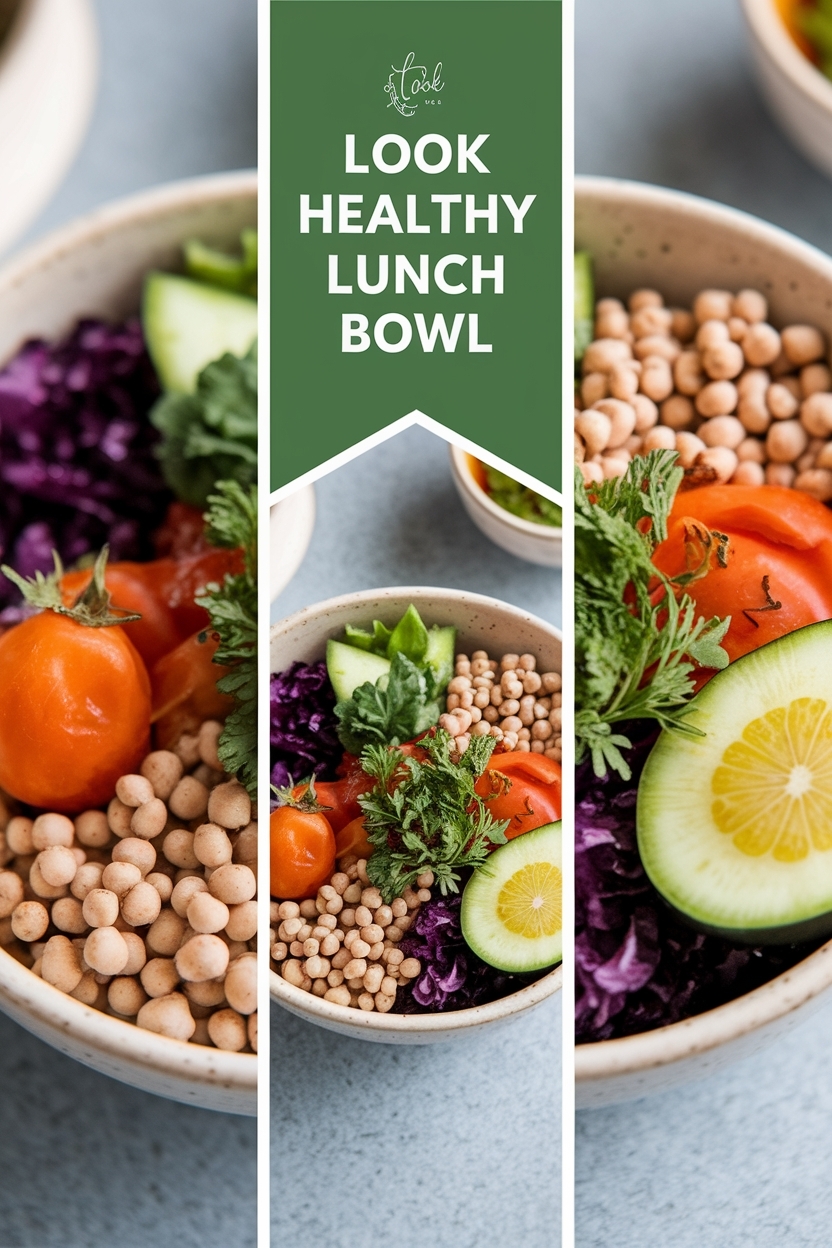 healthy lunch bowl - Extra Photo
