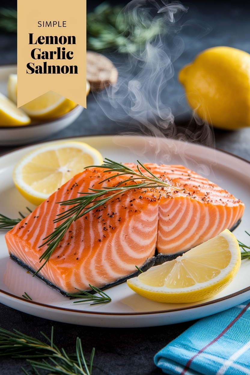 lemon garlic salmon