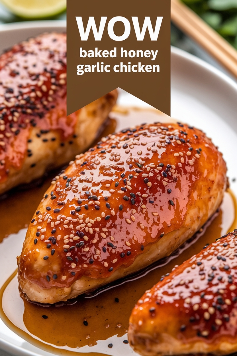 baked honey garlic chicken
