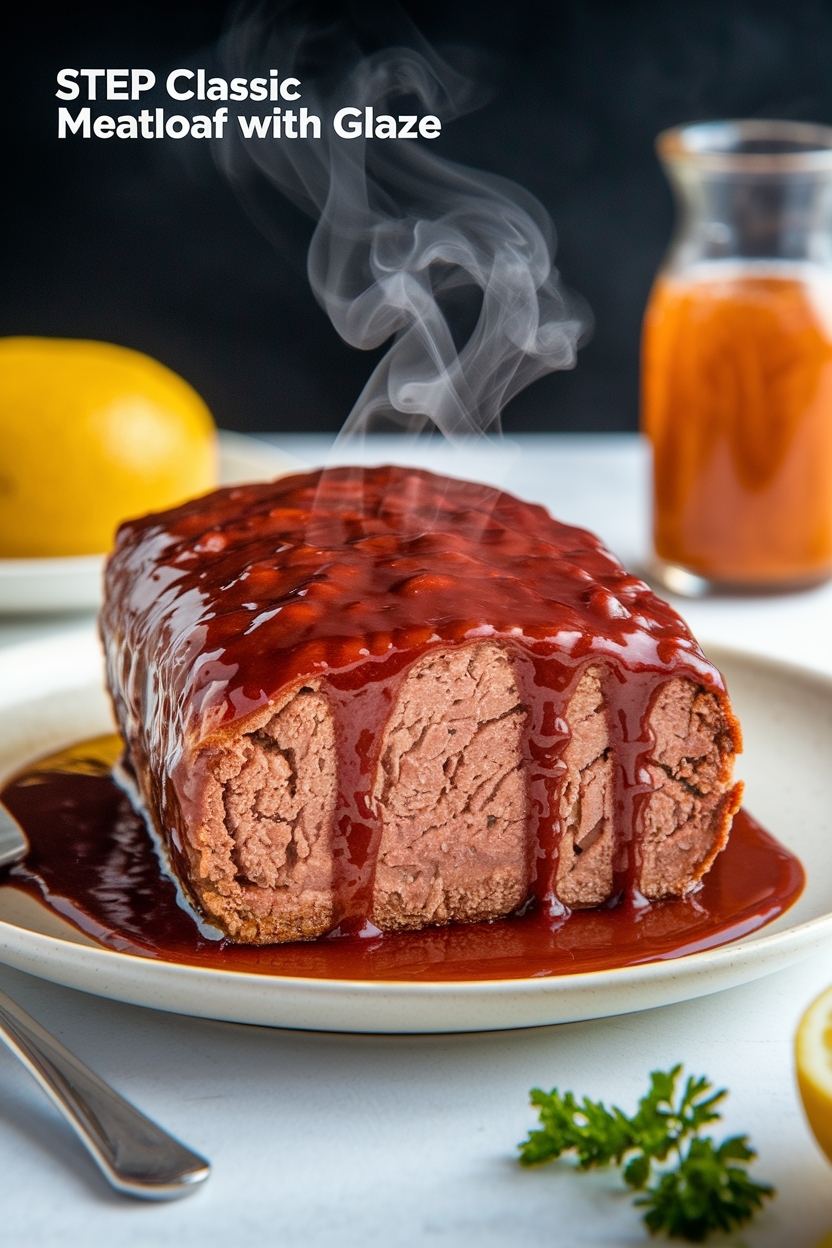classic meatloaf with glaze