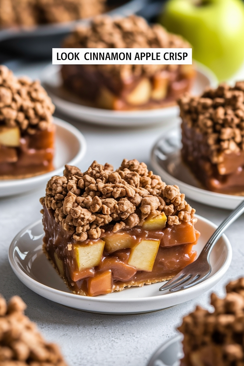 cinnamon apple crisp