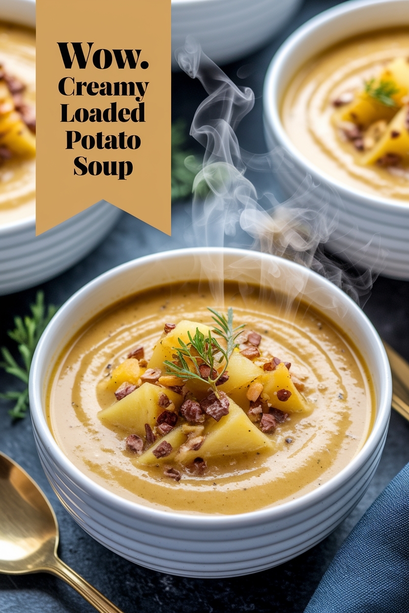 creamy loaded potato soup