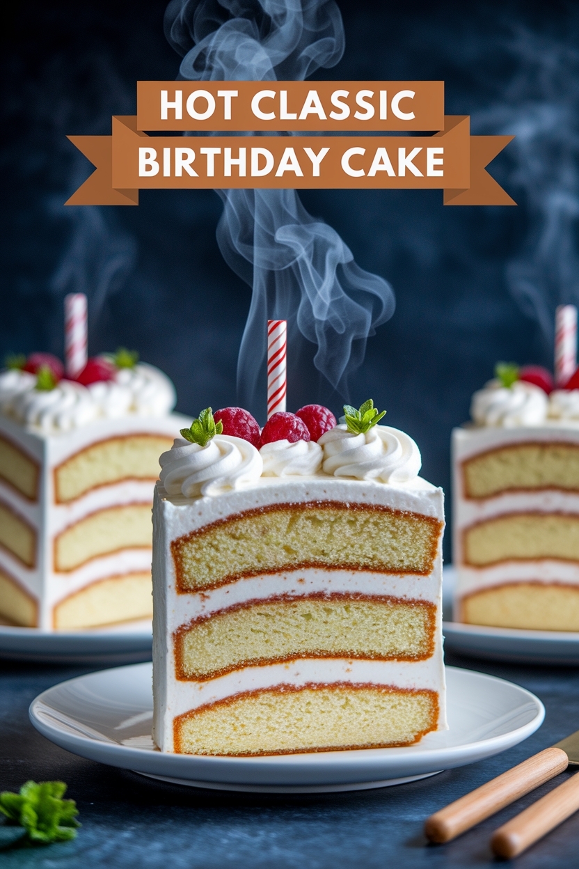 classic birthday cake