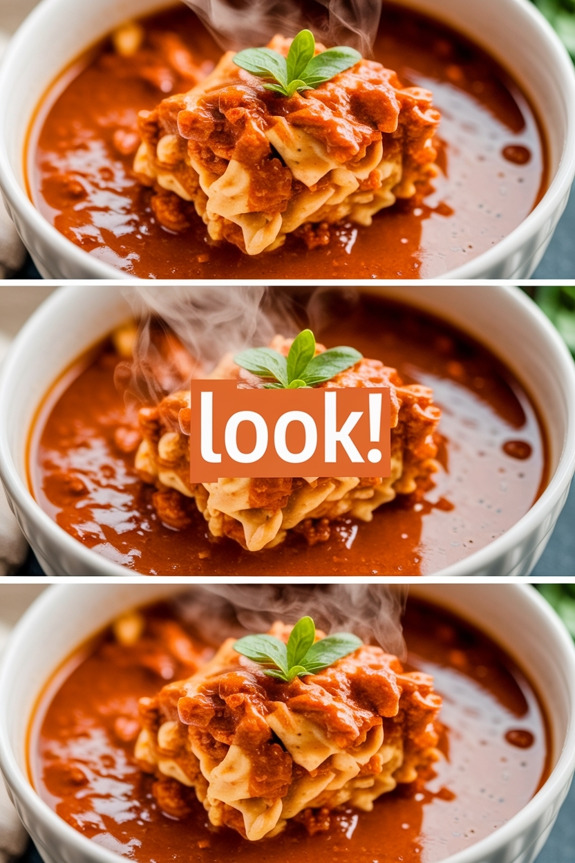 chicken lasagna soup