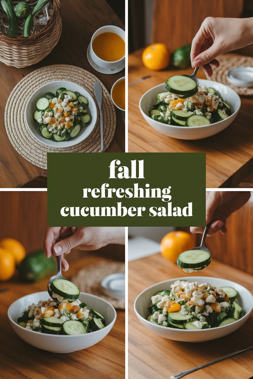 refreshing cucumber salad