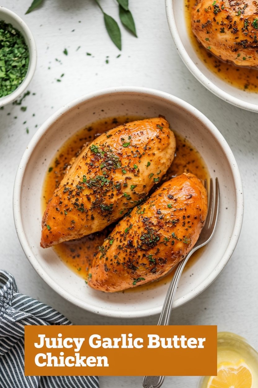 garlic butter chicken - Extra Photo