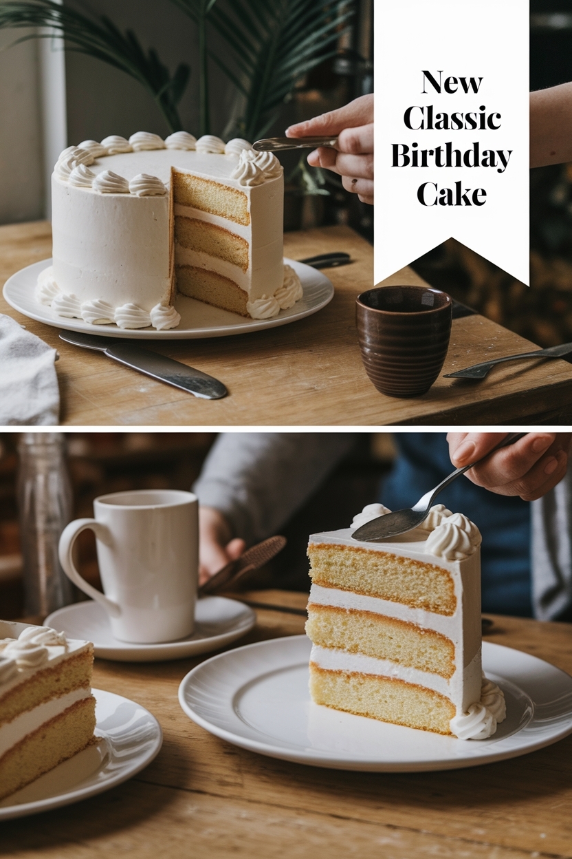 classic birthday cake