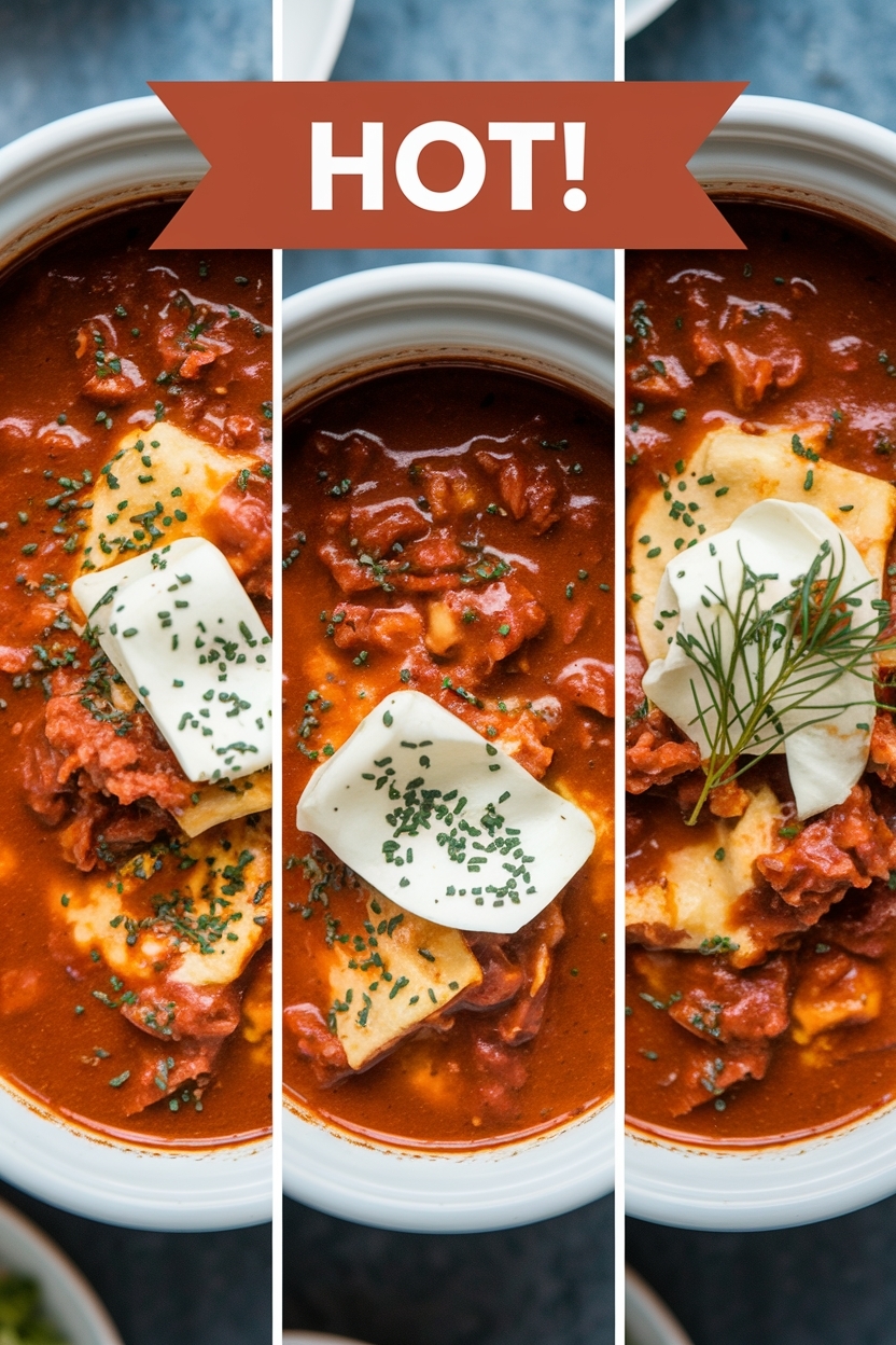 crockpot lasagna soup