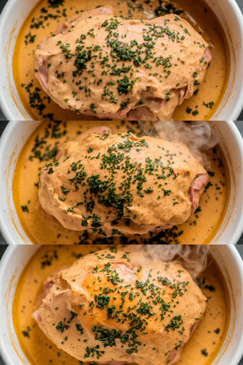 creamy crockpot chicken